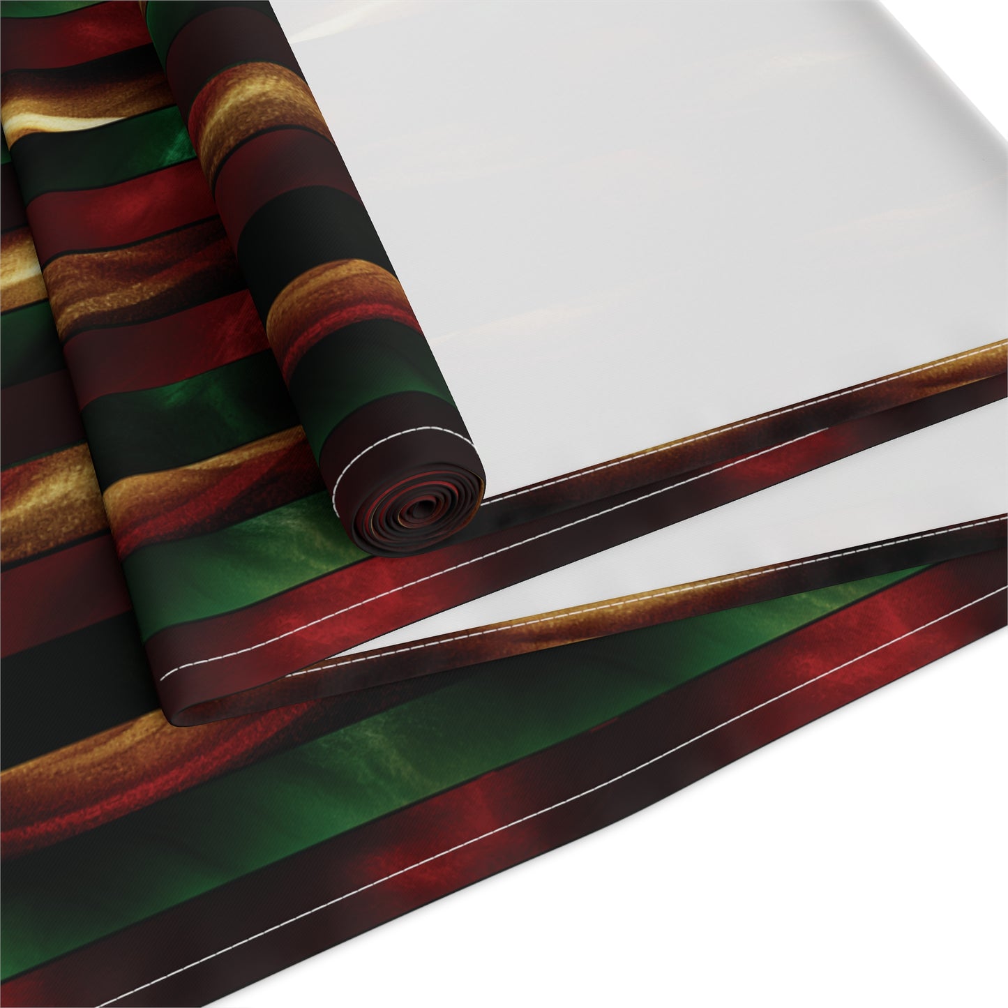 Festive Stripes Table Runner (Cotton, Poly)
