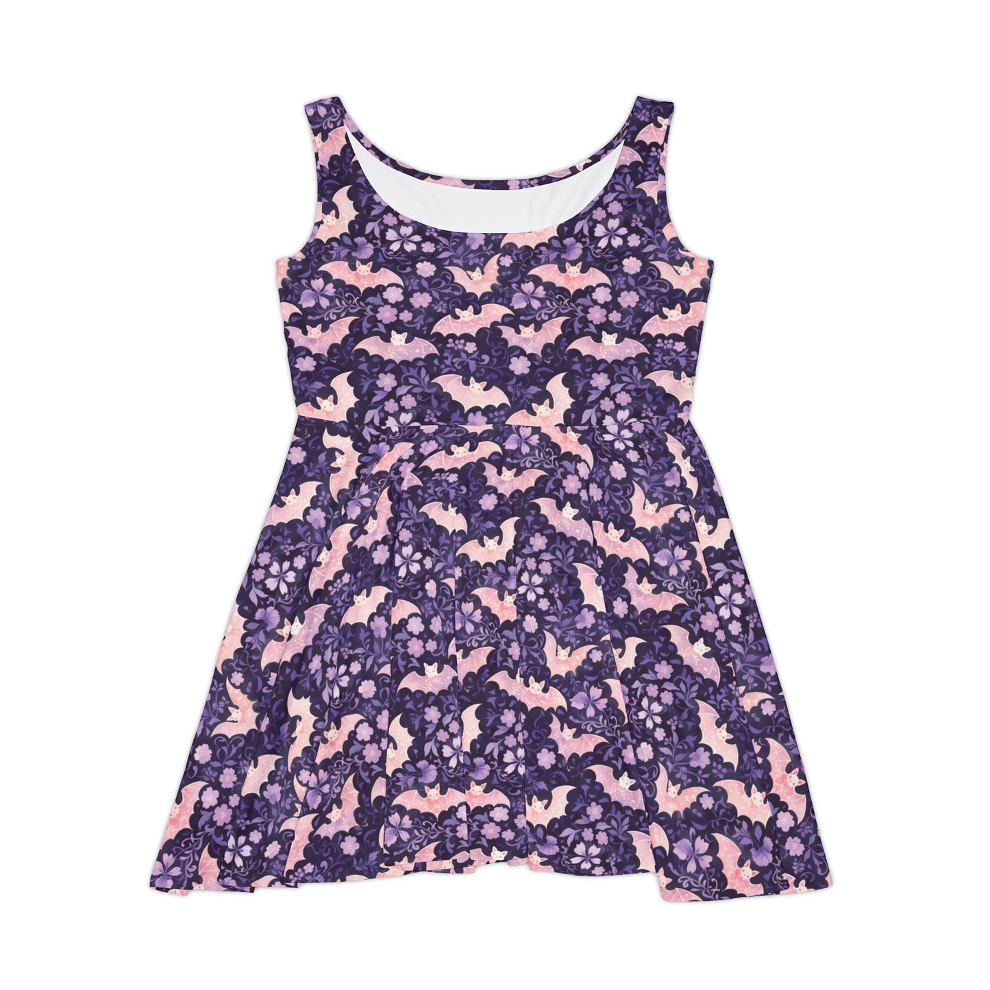 Pastel Bats Women's Skater Dress (AOP)