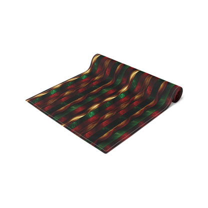 Festive Stripes Table Runner (Cotton, Poly)