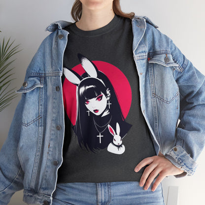 Vampire Bunny Unisex Heavy Cotton Tee