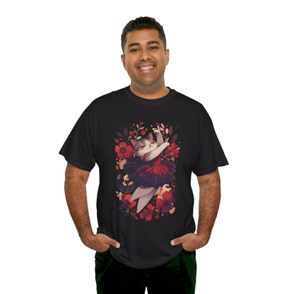 Ballet Cat Unisex Heavy Cotton Tee