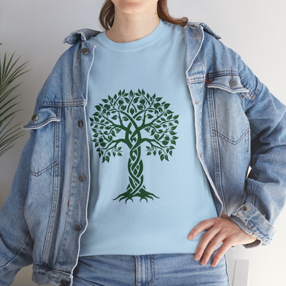 Celtic Tree Unisex Heavy Cotton Tee