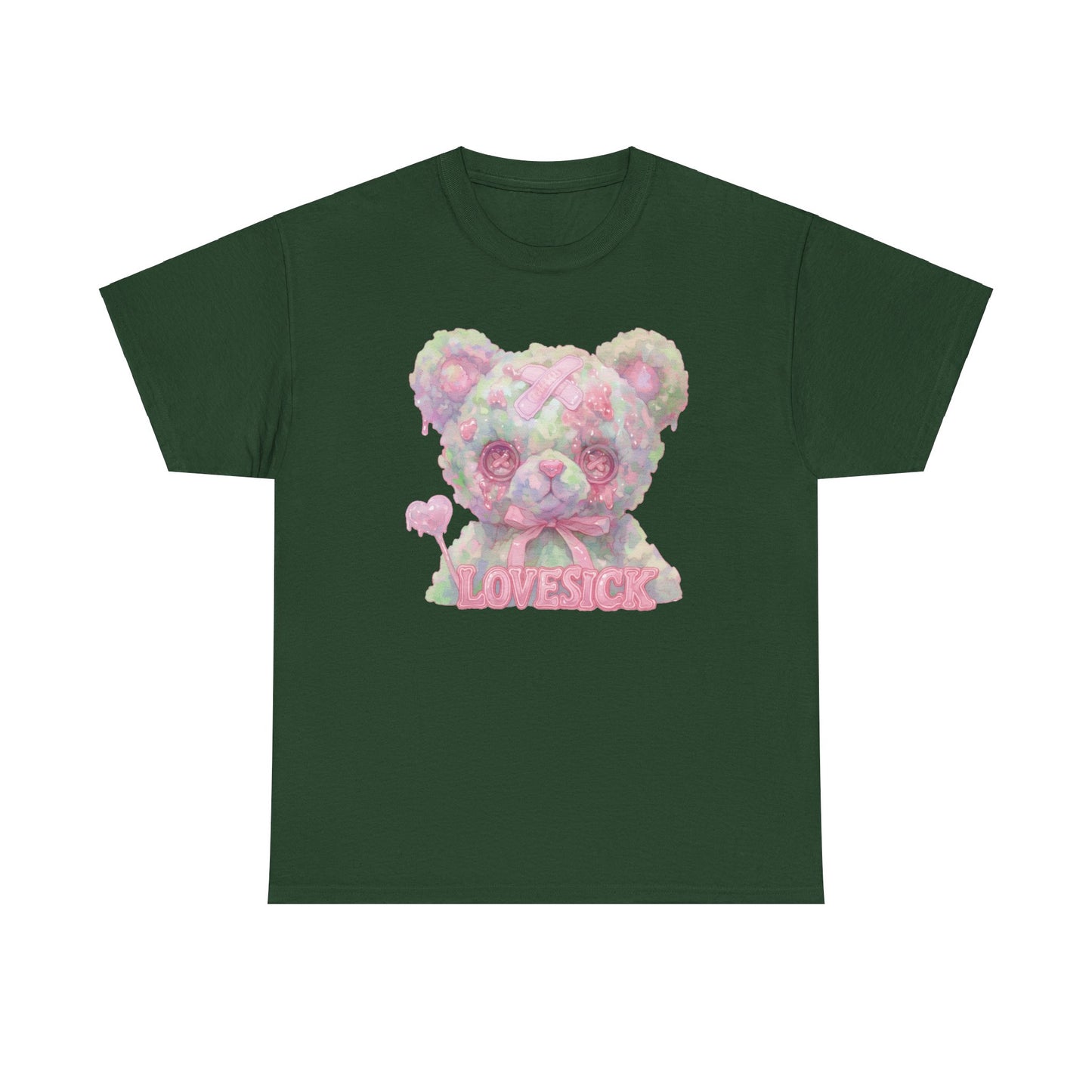 Lovesick Bear Unisex Heavy Cotton Tee