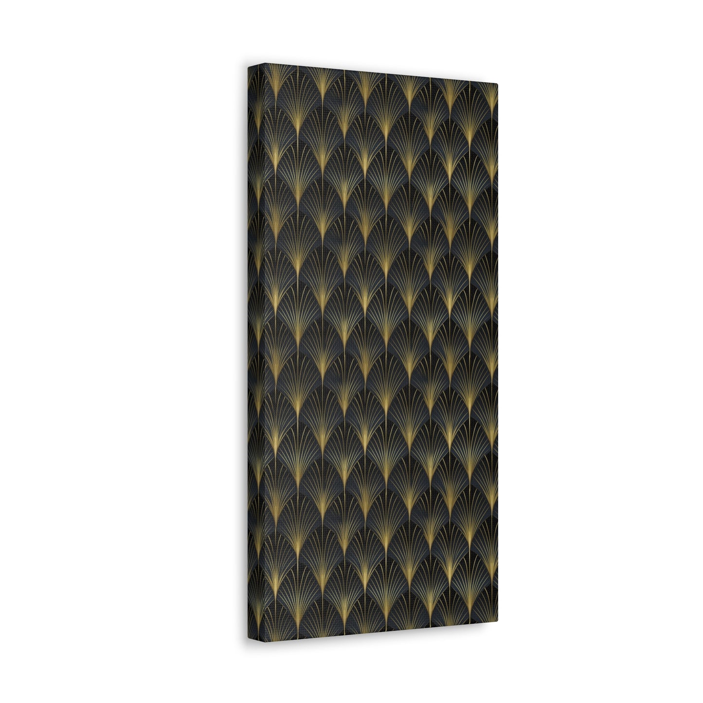 Art Deco Fans Canvas Gallery Wrap