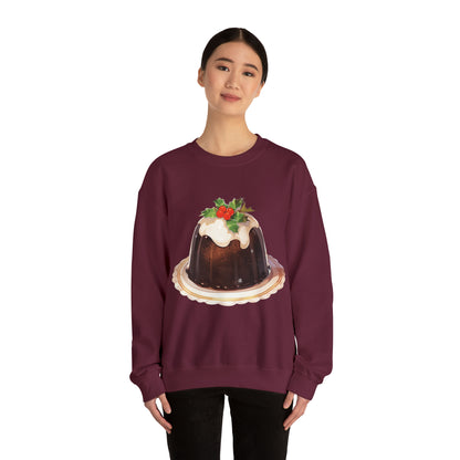 Christmas Pudding Unisex Heavy Blend™ Crewneck Sweatshirt