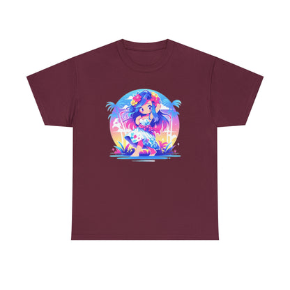 Hula Girl Unisex Heavy Cotton Tee