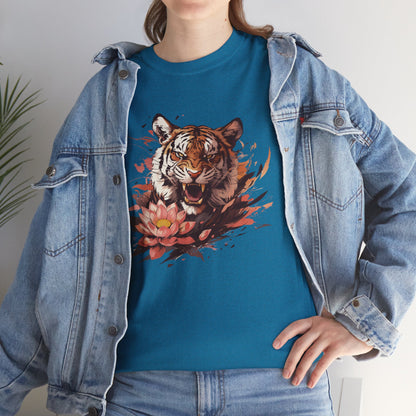 Lotus Tiger Unisex Heavy Cotton Tee