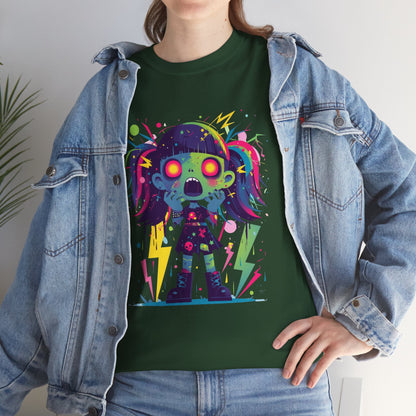 Electrified Zombie Unisex Heavy Cotton Tee