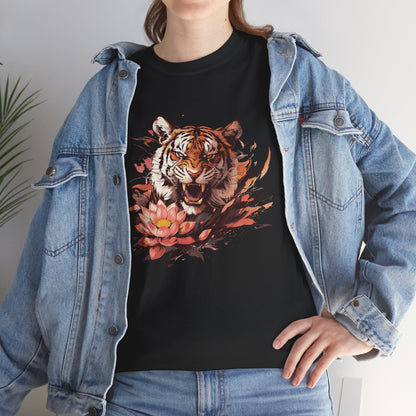 Lotus Tiger Unisex Heavy Cotton Tee