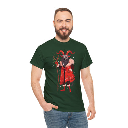 Merry Krampus Unisex Heavy Cotton Tee