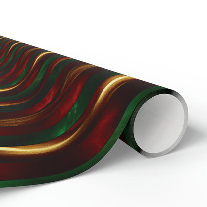 Festive Stripes Wrapping Papers