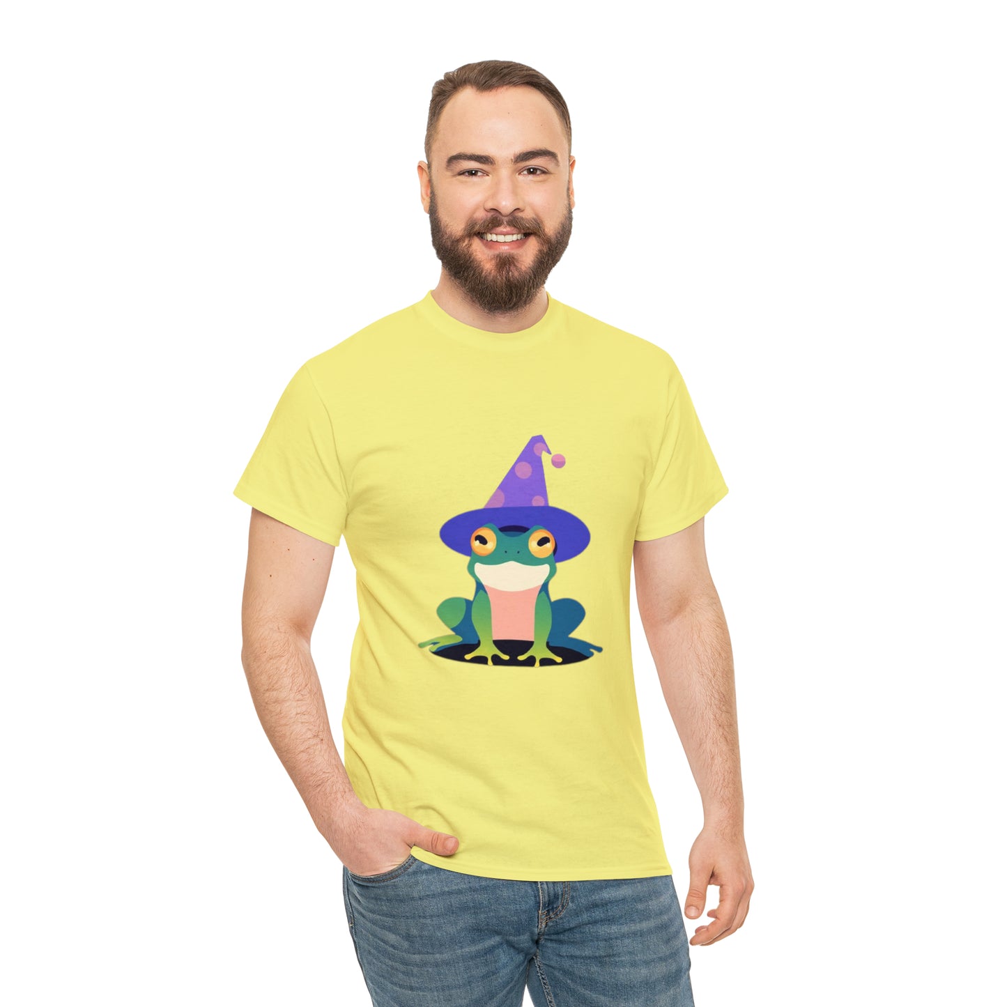 Wizard Frog Unisex Heavy Cotton Tee