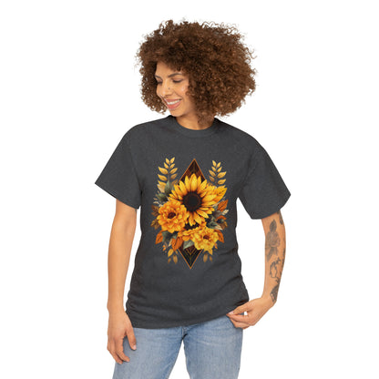 Sunflowers Unisex Heavy Cotton Tee