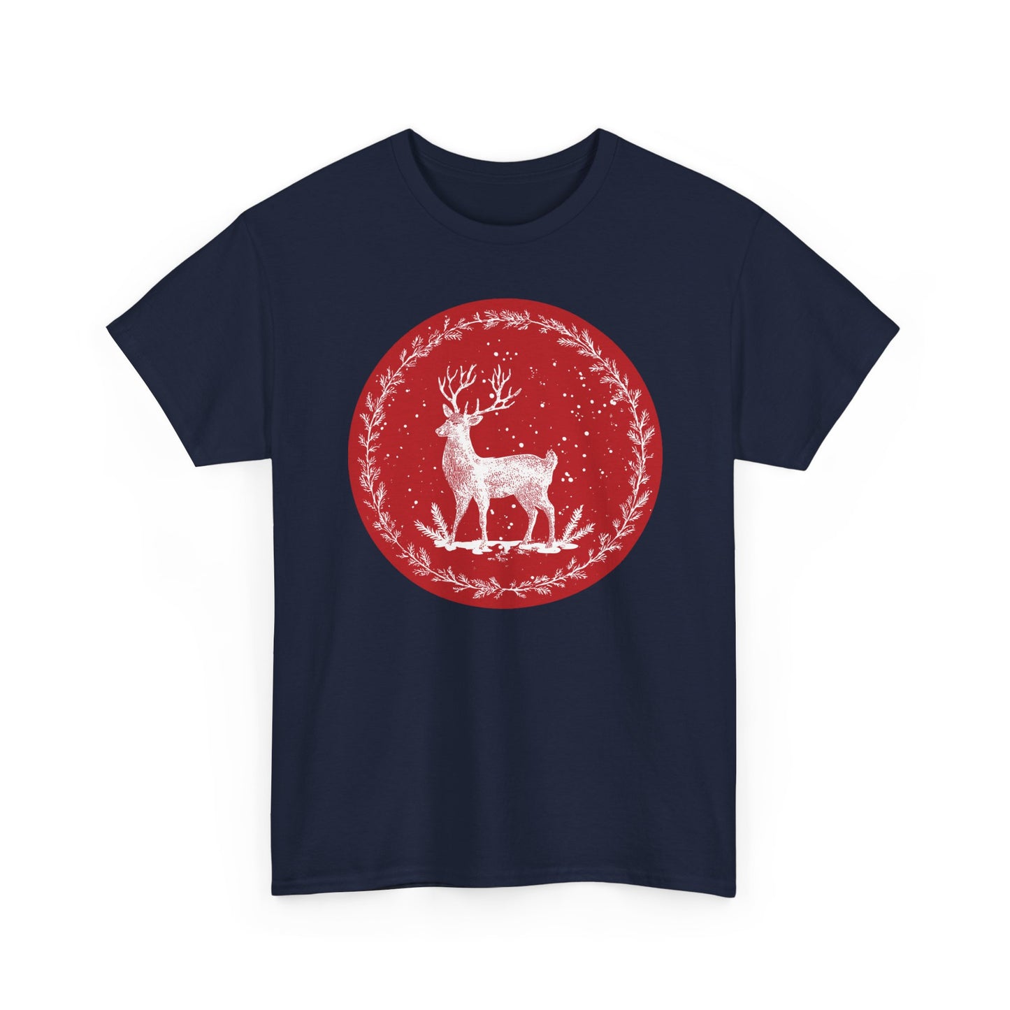 Rustic Deer Unisex Heavy Cotton Tee