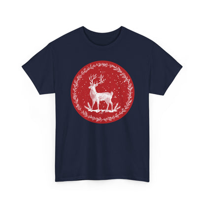 Rustic Deer Unisex Heavy Cotton Tee