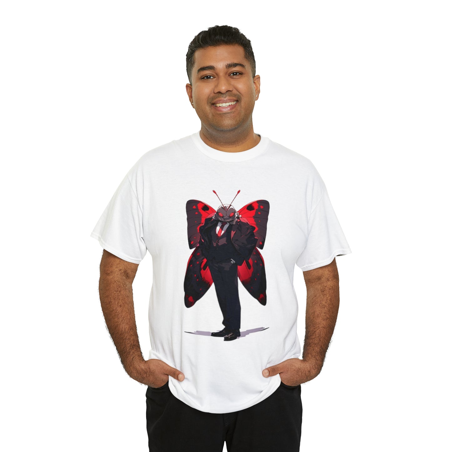 Mothman Unisex Heavy Cotton Tee