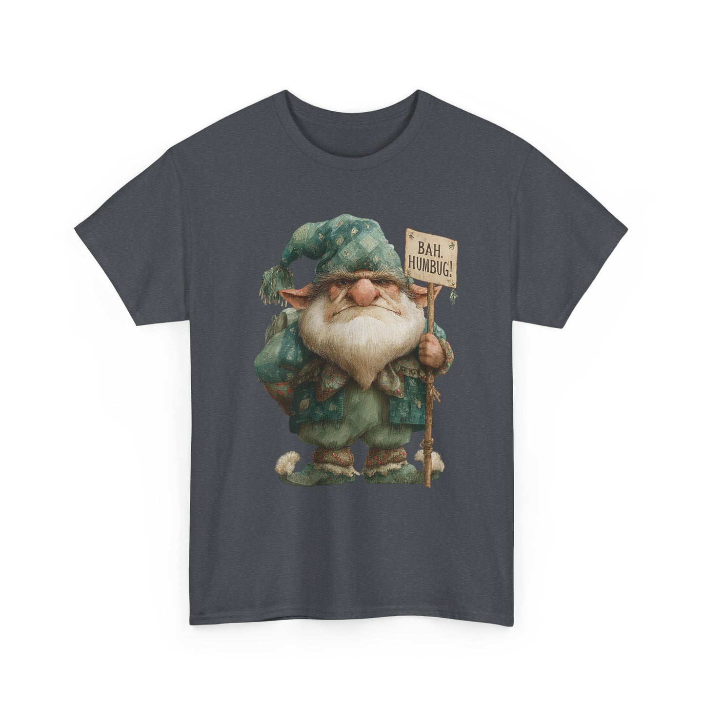 Grumpy Elf Unisex Heavy Cotton Tee