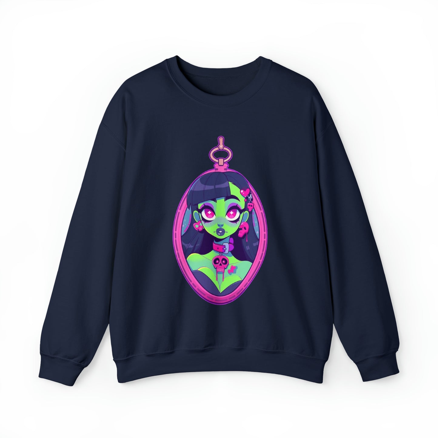 Zombie Locket Unisex Heavy Blend™ Crewneck Sweatshirt