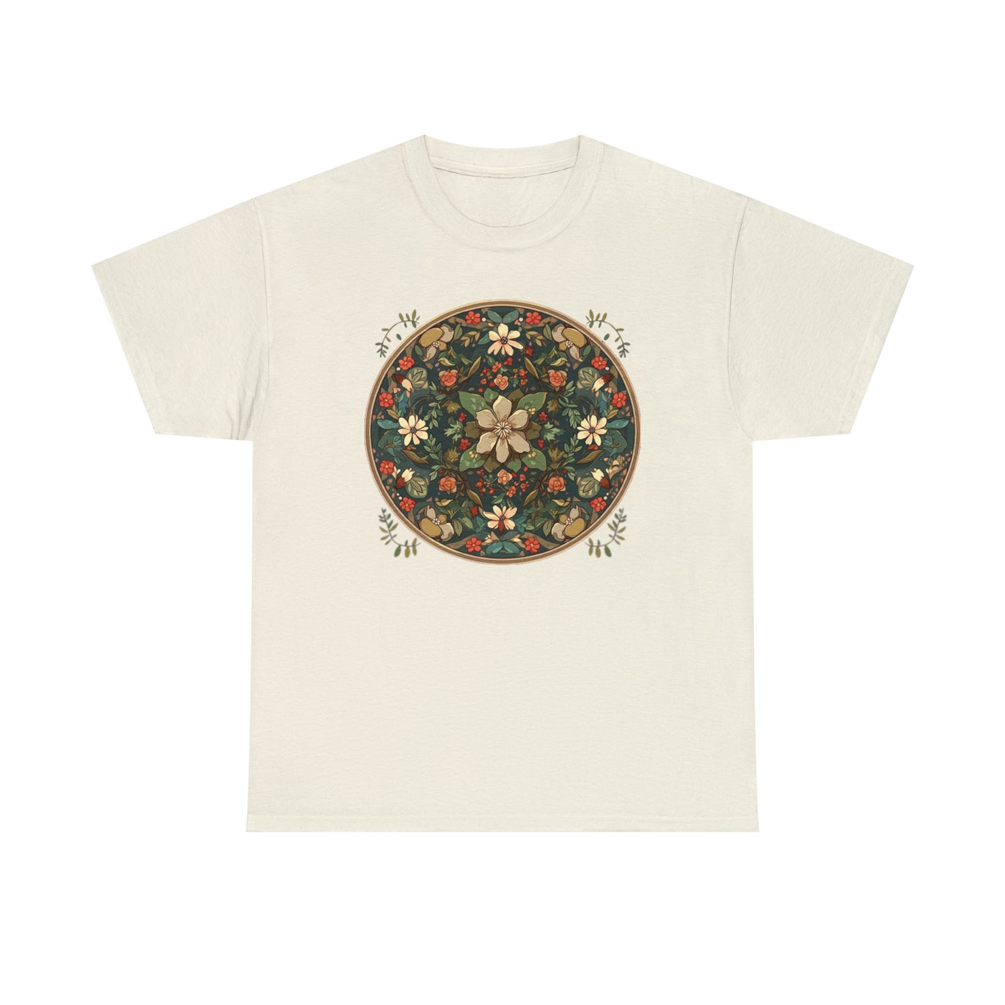 Druidic Mandala Unisex Heavy Cotton Tee
