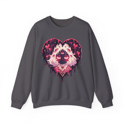 Melty Heart Unisex Heavy Blend™ Crewneck Sweatshirt
