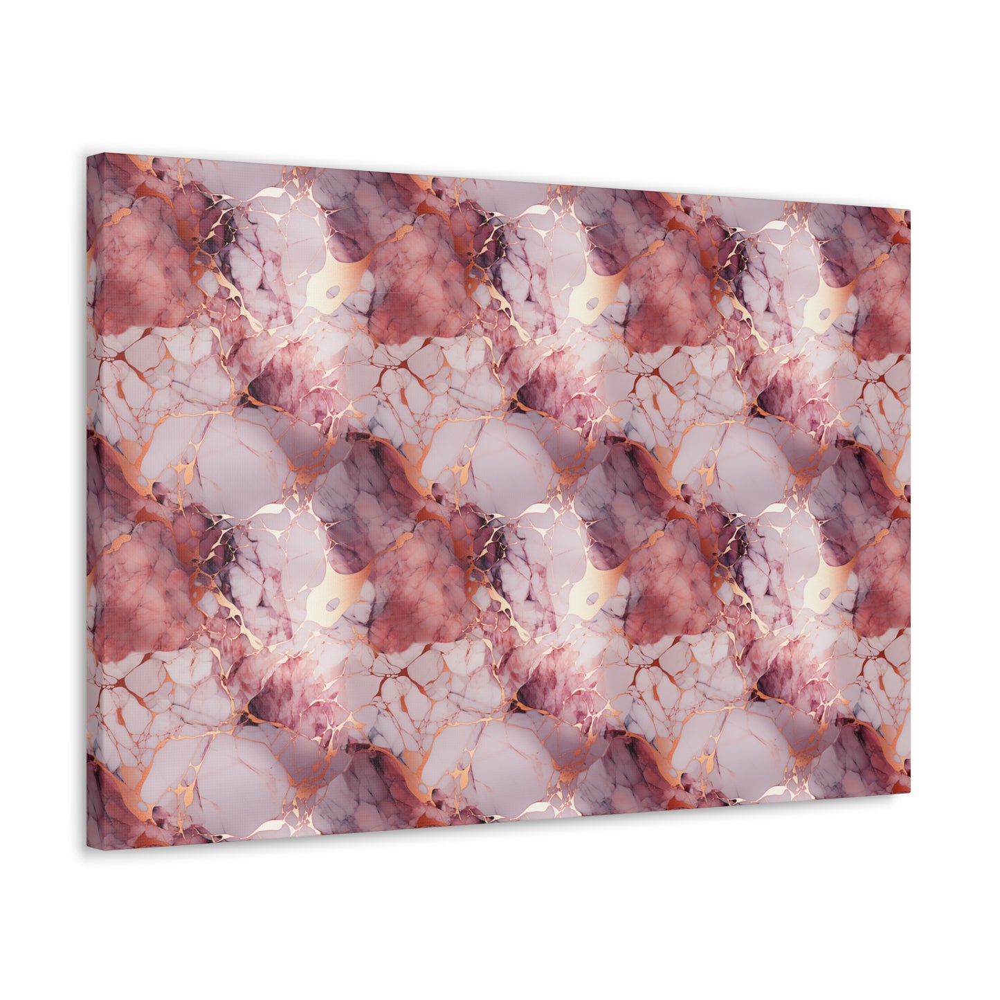 Rose Gold Marble Canvas Gallery Wrap