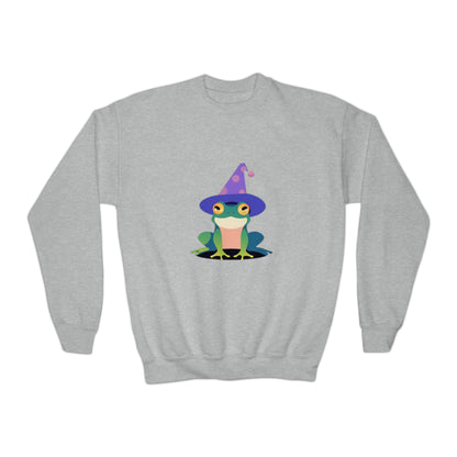 Wizard Frog Youth Crewneck Sweatshirt