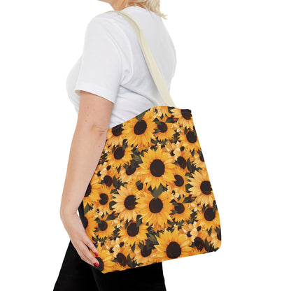 Sunflower Field Tote Bag (AOP)
