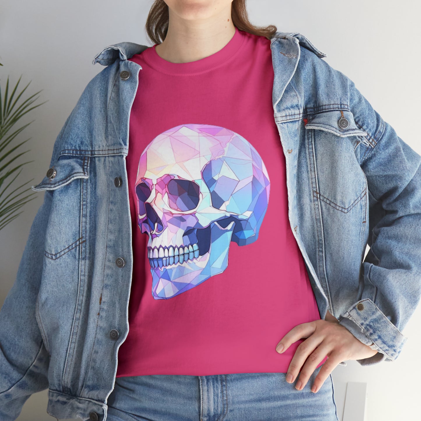 Geo Skull Unisex Heavy Cotton Tee