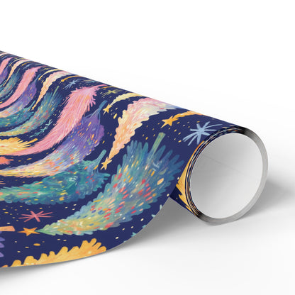 Whimsical Trees Wrapping Papers
