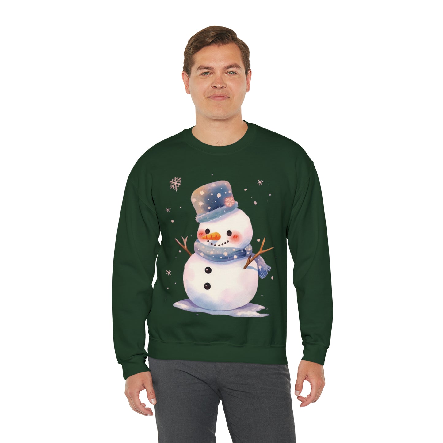 Snowman Unisex Heavy Blend™ Crewneck Sweatshirt