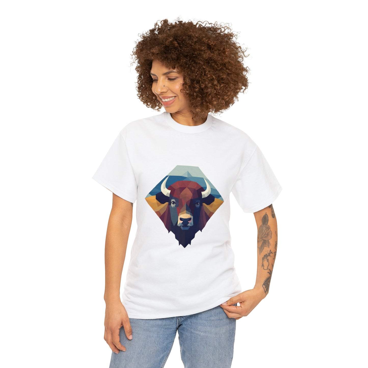 Buffalo Unisex Heavy Cotton Tee