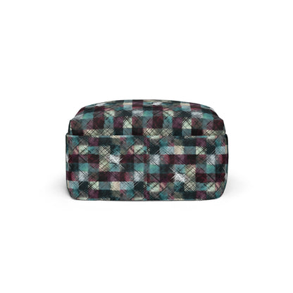 Grunge Plaid Unisex Classic Backpack