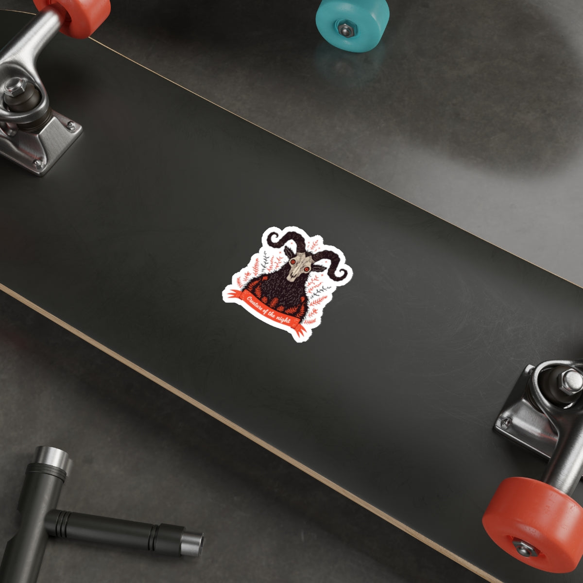 Creature of the Night Die-Cut Stickers