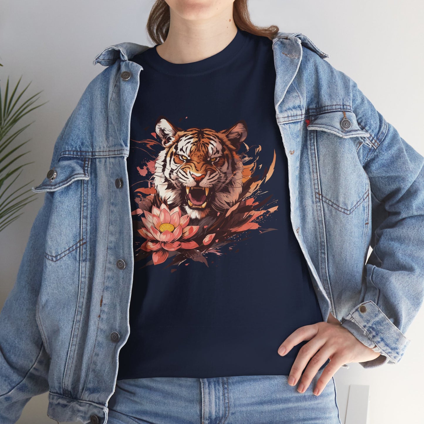 Lotus Tiger Unisex Heavy Cotton Tee