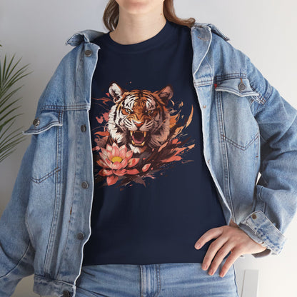 Lotus Tiger Unisex Heavy Cotton Tee