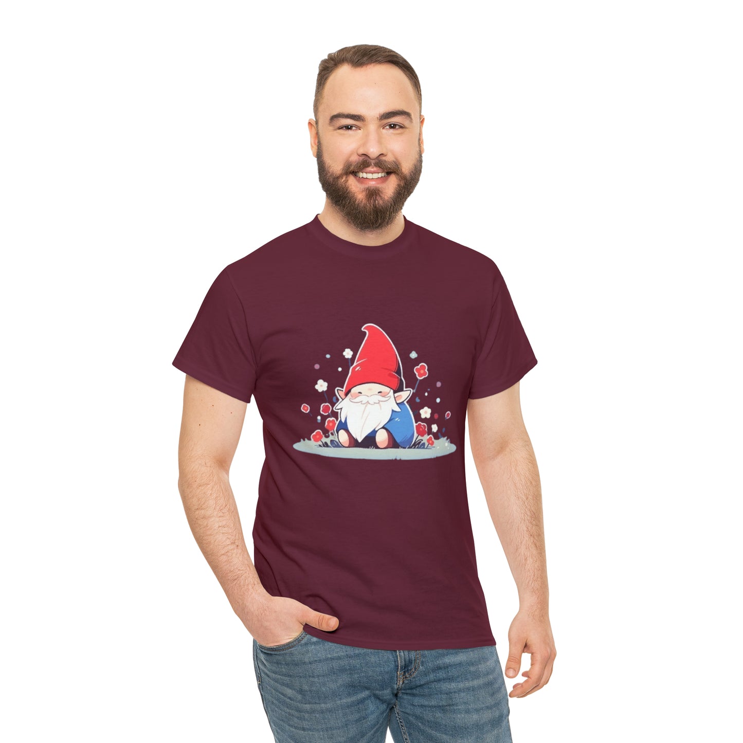 Little Gnome Unisex Heavy Cotton Tee