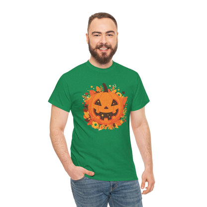 Jack-O-Lantern Unisex Heavy Cotton Tee