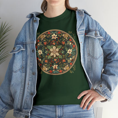 Druidic Mandala Unisex Heavy Cotton Tee