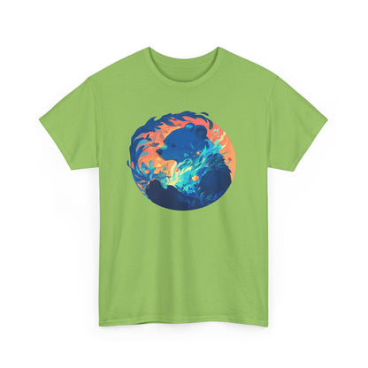 Elemental Bear Unisex Heavy Cotton Tee