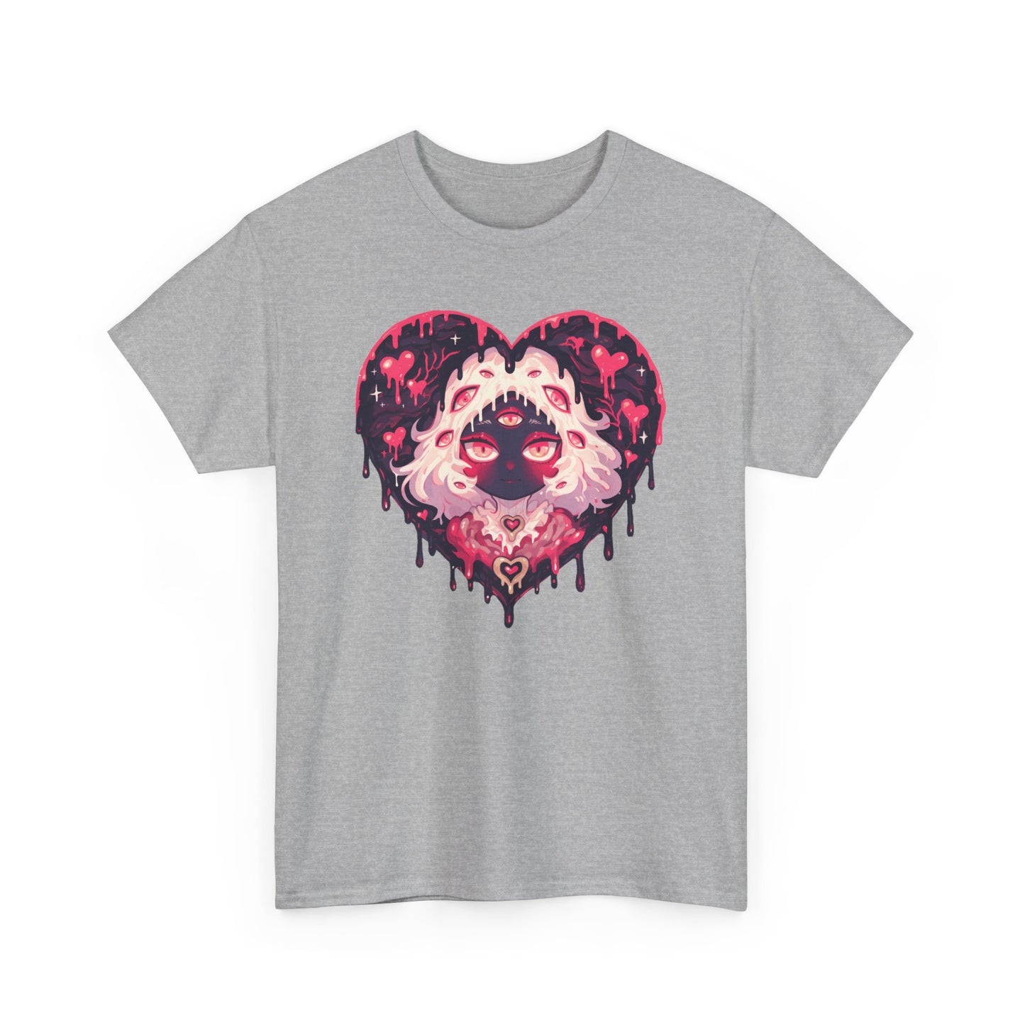 Melty Heart Unisex Heavy Cotton Tee