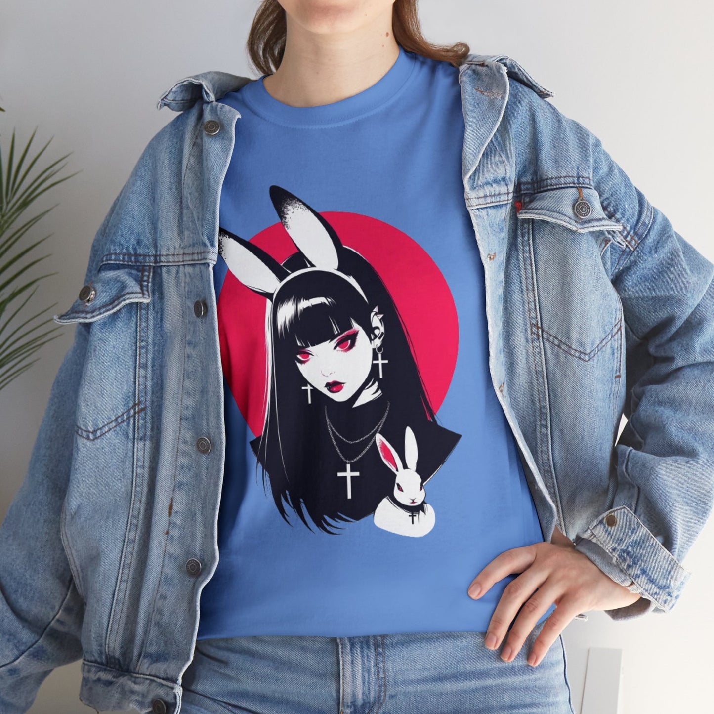 Vampire Bunny Unisex Heavy Cotton Tee