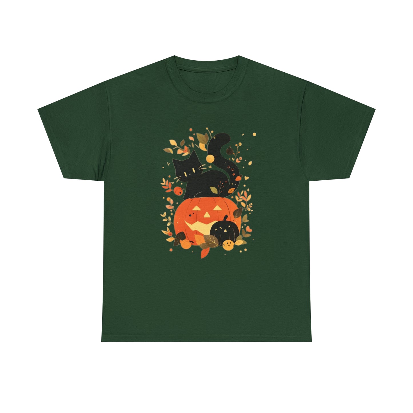 Spooky Kitty Unisex Heavy Cotton Tee