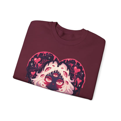 Melty Heart Unisex Heavy Blend™ Crewneck Sweatshirt