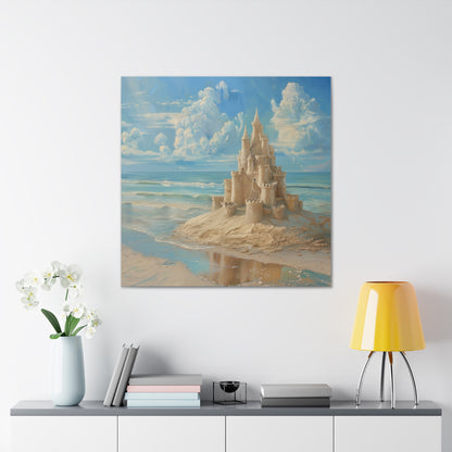 Sandcastle Canvas Gallery Wraps
