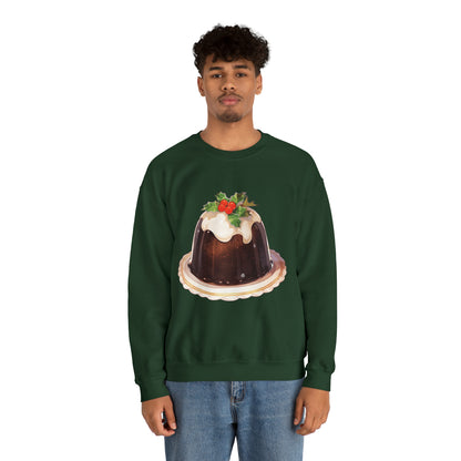 Christmas Pudding Unisex Heavy Blend™ Crewneck Sweatshirt