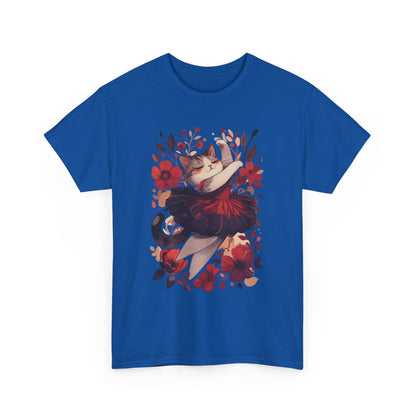 Ballet Cat Unisex Heavy Cotton Tee