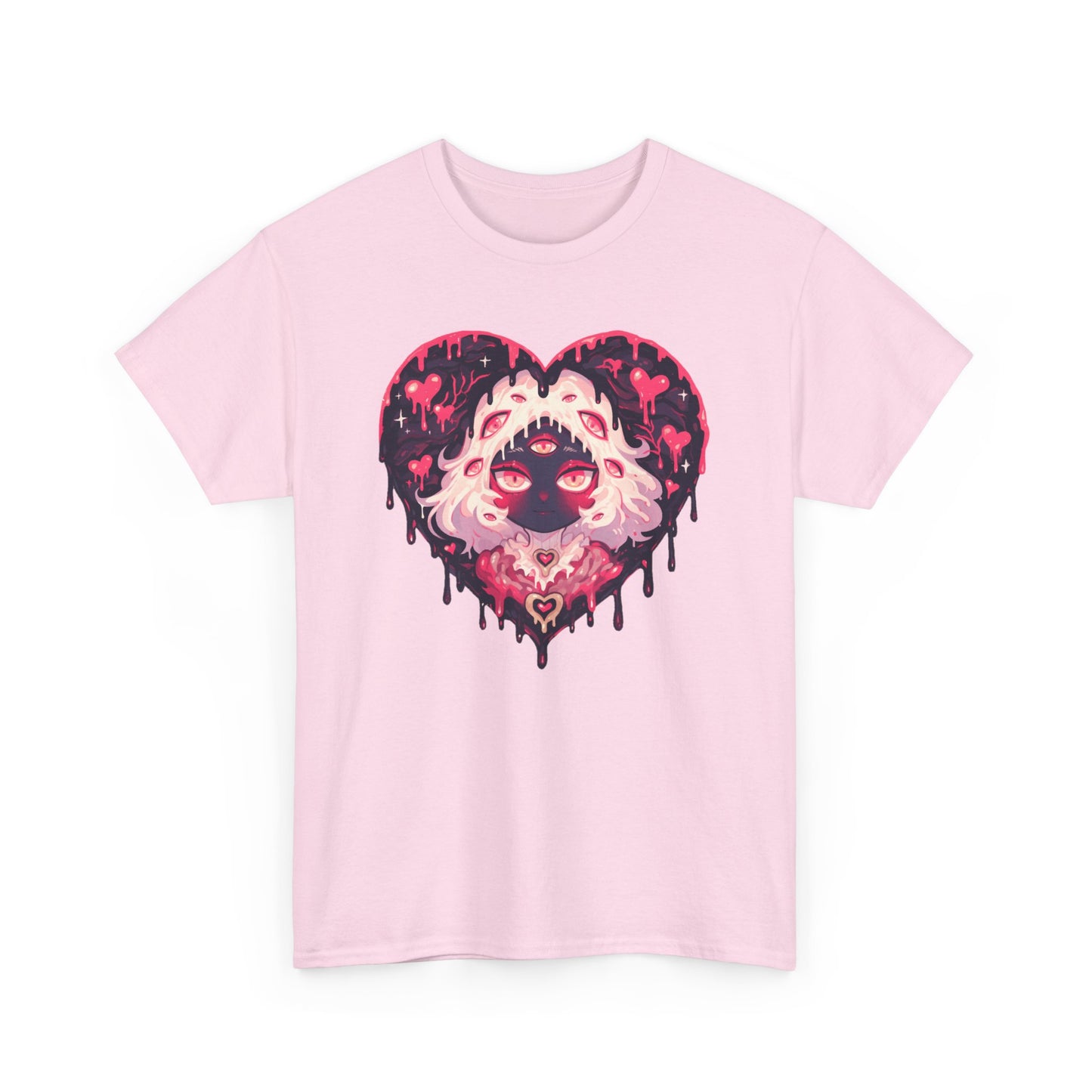 Melty Heart Unisex Heavy Cotton Tee
