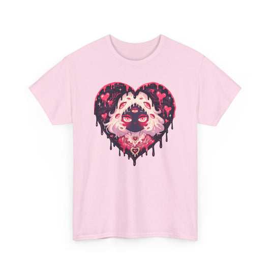 Melty Heart Unisex Heavy Cotton Tee
