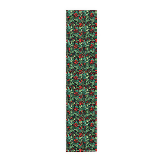 Holly Table Runner (Cotton, Poly)