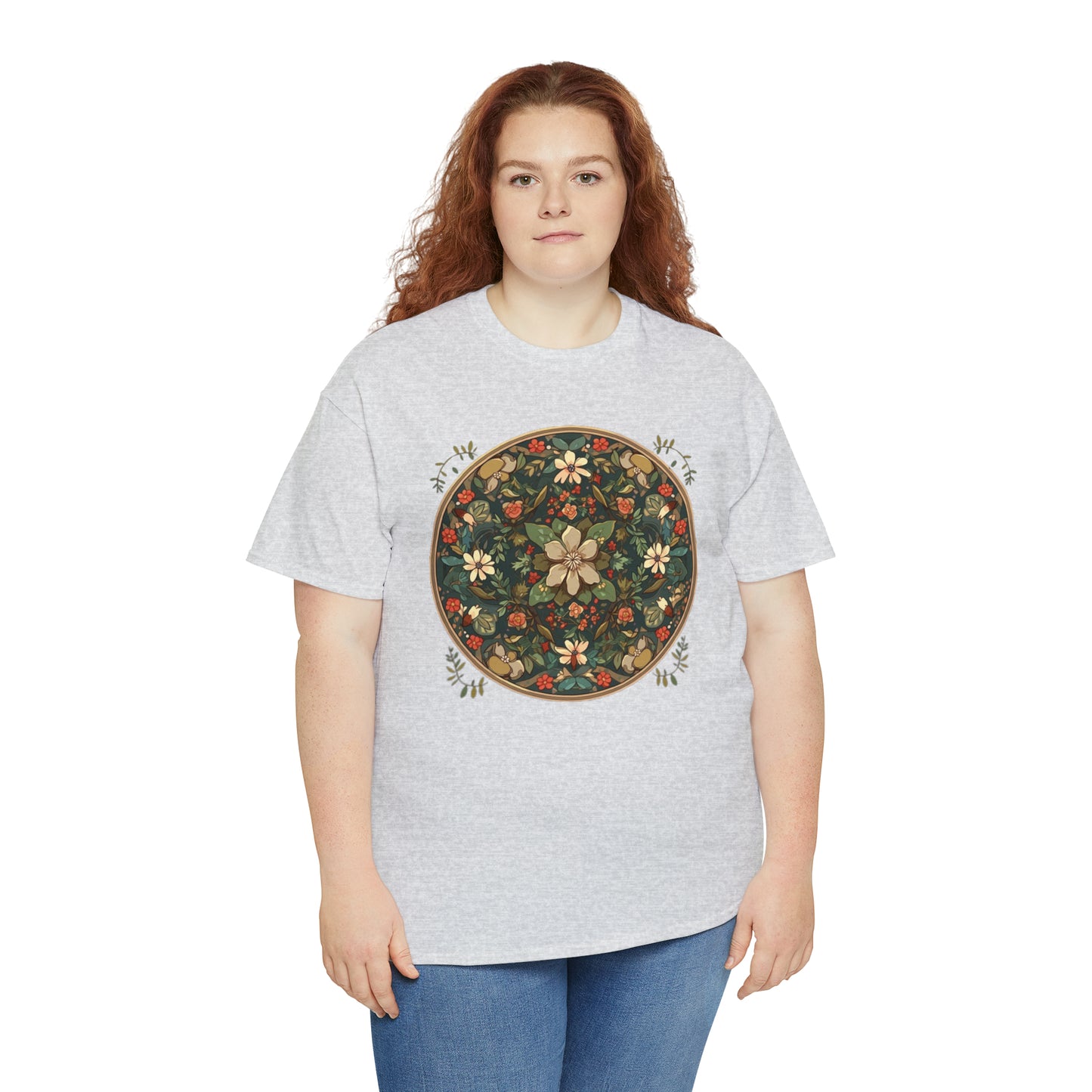 Druidic Mandala Unisex Heavy Cotton Tee